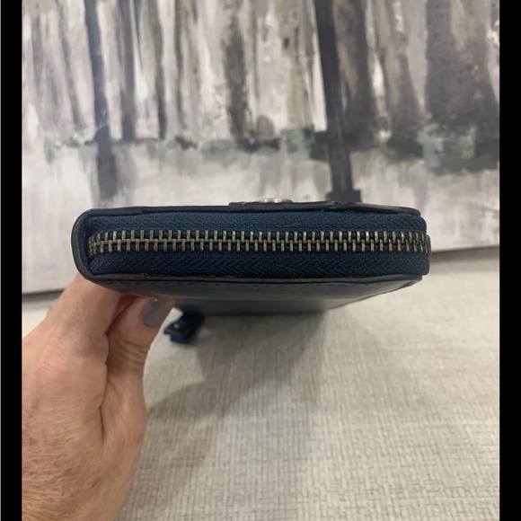 Frye Wallet Peacock Blue - Picture 4 of 15